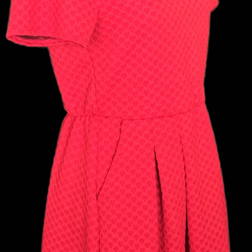 Draper James Red Heart Print Dress - Picture 5 of 8